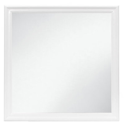 MIROIR BLANC CHARLSTON (INCLUT SEULEMENT LE MIROIR)