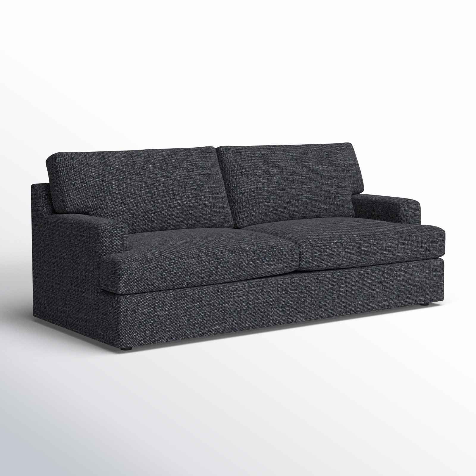 Cleo 84'' Sofa, Nomad Indigo Performance Chenille