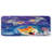 Astronaut Shibas In Space With An Alien Planet Exploring The Unknown Themed Cartoon Multicolor Kitchen Mat