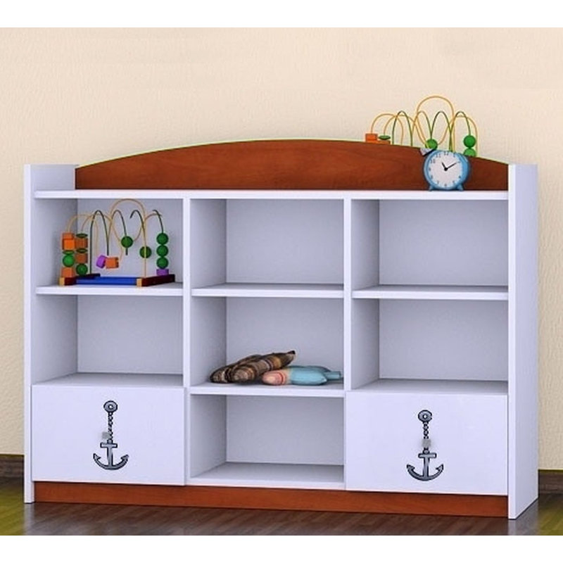 Cecelia 92cm H X 129cm W Kids Cube, Brown