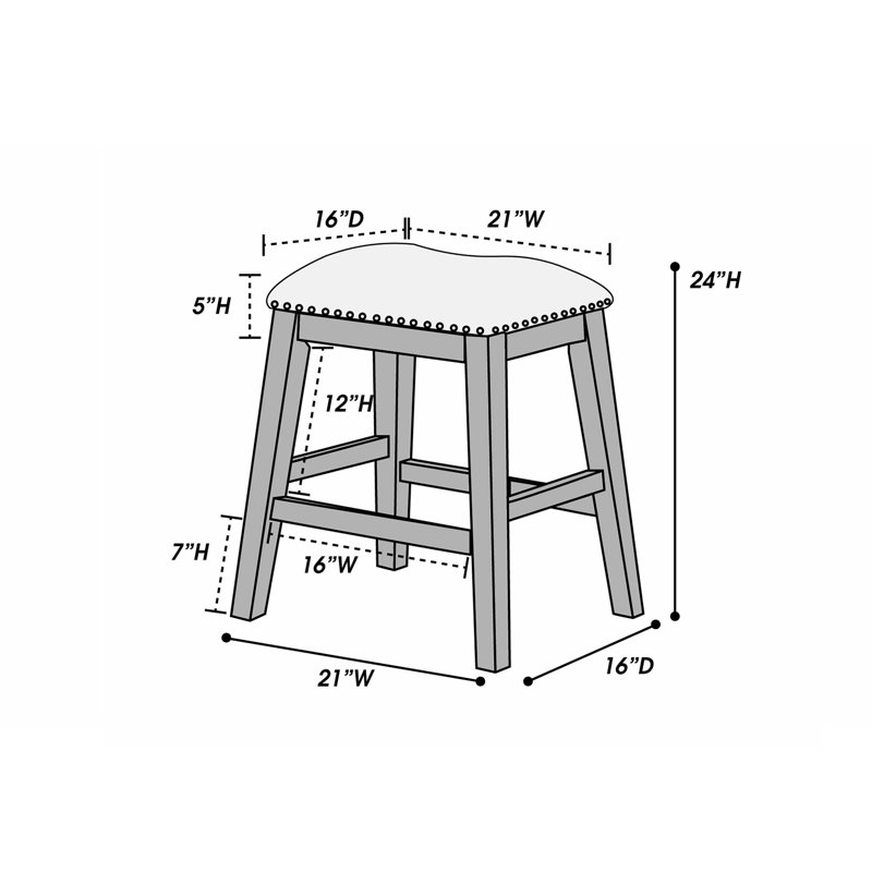 Tabouret bas