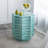 Stool with Capiz Design, Blue Multi