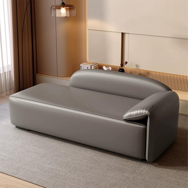 Banc avec revêtement, Gris