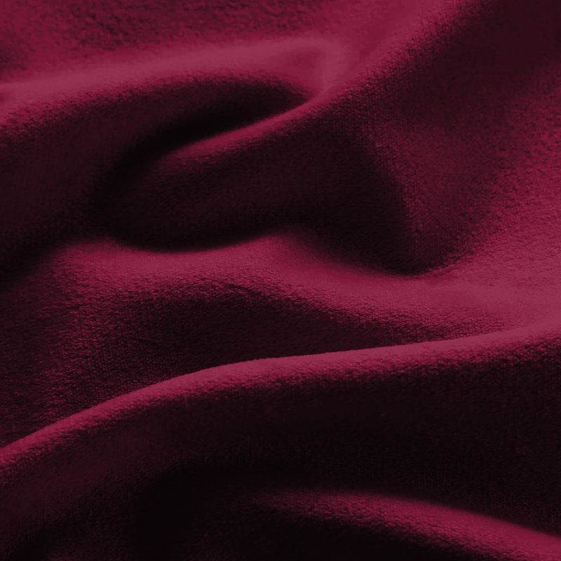 Square Cushion Cover, Burgundy