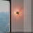 Celinda Stylish Wall Lamp, Pink & Gold, 5.9 x 7.1 x 5.9 inches | Metal Body with Glass Cap, Ø5.9 inches Base Plate | E27 Socket, Max 40W (Bulb Not Included) | Elegant Lighting for Home Decor & Modern Spaces, IP20 Rated-116324646