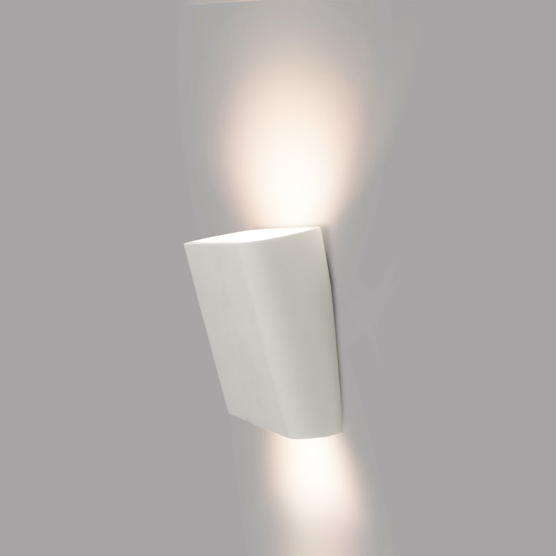 Adrastus Ceramic LED Flush Mounted Sconce