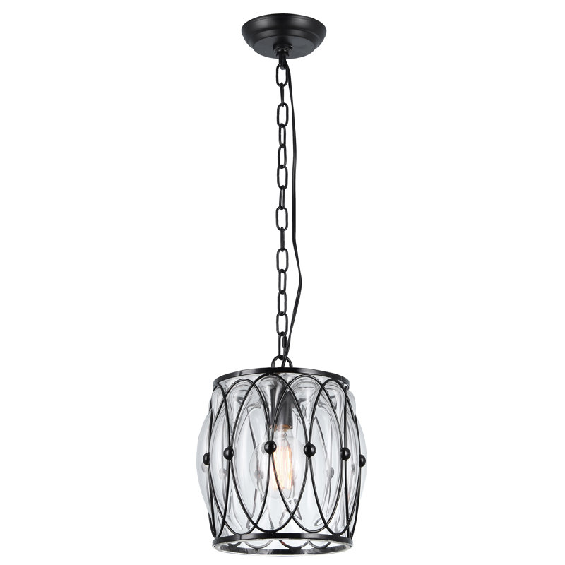 Luminaire tambour à tambour simple 1 lumières Ronquillo