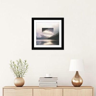 « réfléchis landscape ii », reproduction de photo sur toile tendue