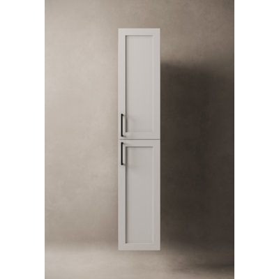 Devillage Solid Wood Linen Cabinet