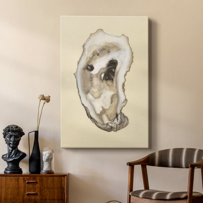 Huître sépia II - galerie Cavas personnalisée