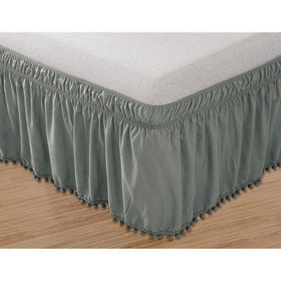 Ruffled Wrap Around Bed Skirt