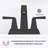 2-Handle Bathroom Sink Faucet ‎Matte Black 4 Inches Centerset Vanity Faucet 3 Hole Bathroom Faucet With Pop Up Drain & Supply Lines Modern Commercial Bathroom Faucets Lavatory Faucet Lead-Free-125231526