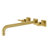 Kingston Brass Milano Two-Handle 3-Hole Wall Mount Roman Tub Faucet-54822287-113039313