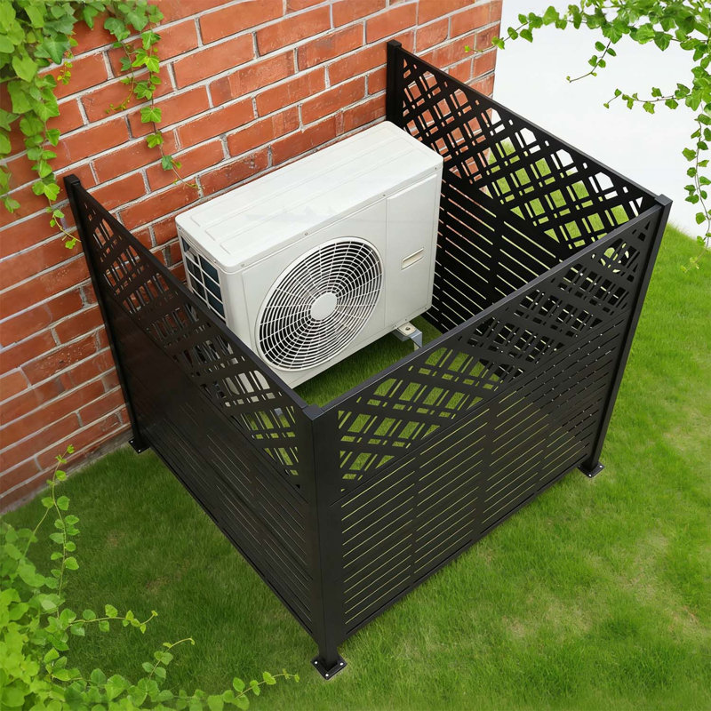 Écran d'intimité en métal durable