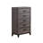 MIRAGE GREY KING BED