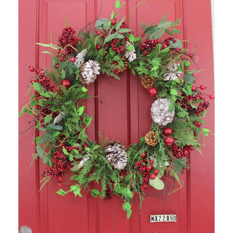The Holiday Aisle Pinecone Wreath