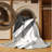 Machine Washable Bemott Modern & Contemporary Abstract Rug in Gray – Gray Binding-1581667652