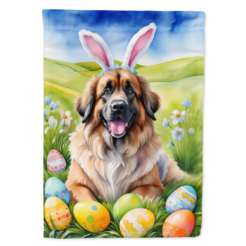 Easter Egg Hunt Double Sided 40'' H x 28'' W Polyester Easter House Flag