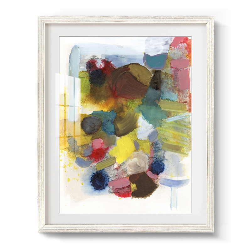 Tout à la fois - impression encadrée, H 19,5 po x l 16,5 po, Blanc