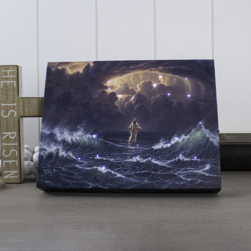 Toile de table éclairée Never Forsaken 8X6