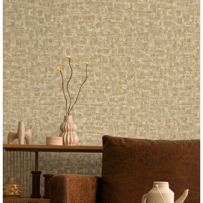 Papier peint texturé non tissé Dove Pi., Beige