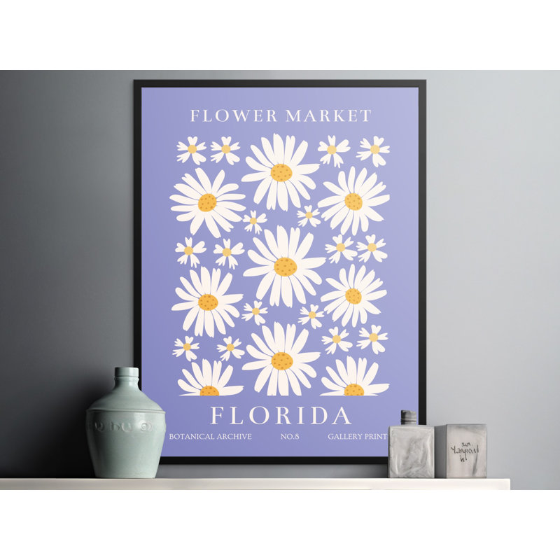 Floral Botanical Matte Poster, 24x32