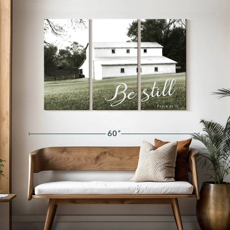 Lilie Be Still Barn, H 32 po x l 50 po