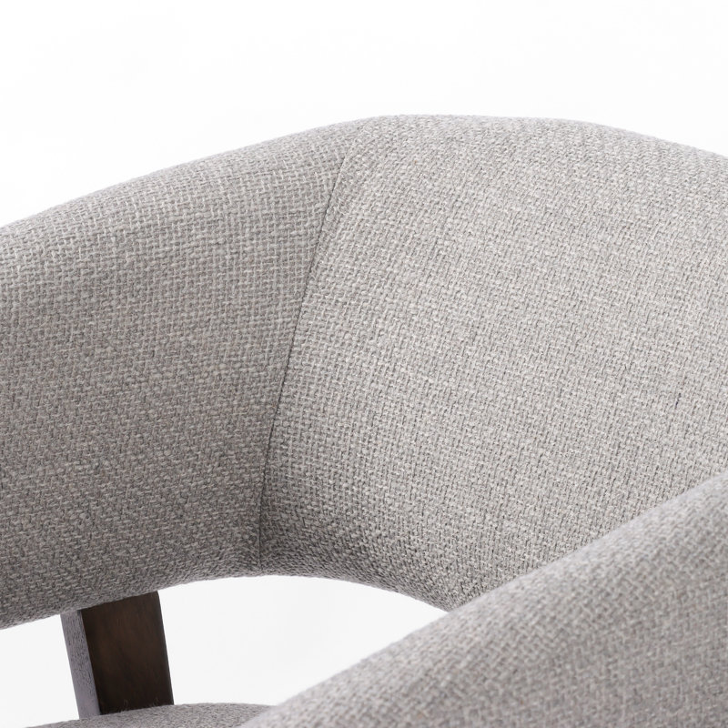 Dexter Barrel Chair, Gibson Silver