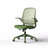 Ergonomic Color Office Chair 350lbs, Home Office, Mesh Back, Integrated Molded Foam, Comfortable Sitting, Flipping Armrest, Fireproof, Rotating, Lifting Multifunctional Chair (Green)