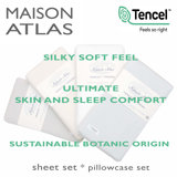 TENCEL Jersey Knit Solid Colour Sheet Set