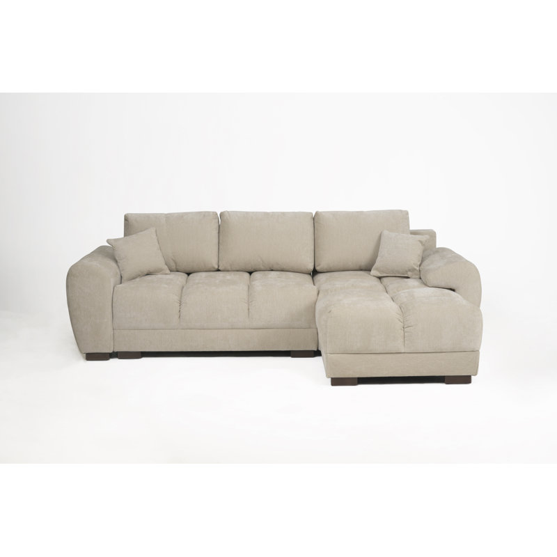 Sectional, RIGHT, BEIGE