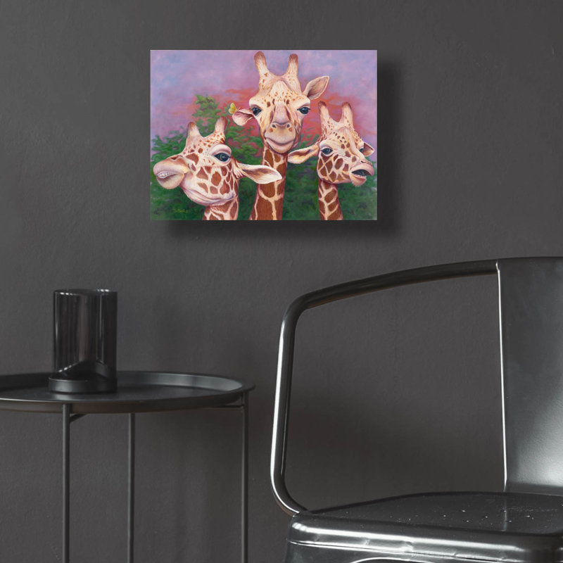 «Curious Conversation» par Tim Marsh, H 12 po x l 16 po x P 0,13 po
