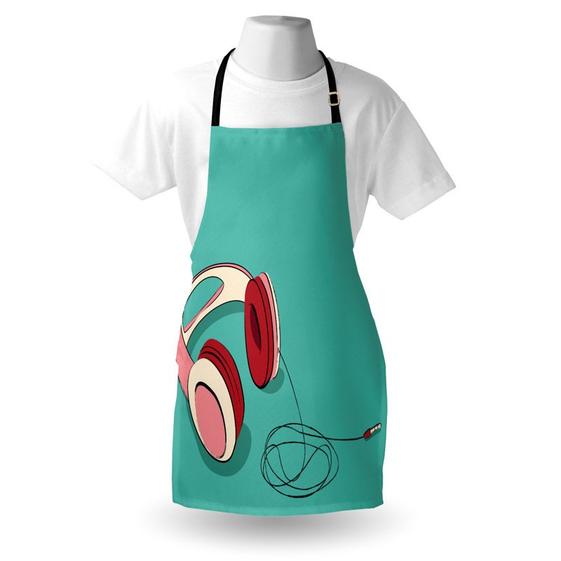 No Pattern Bib Apron