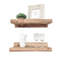 Tablette flottante en bois de pin massif de 2 pièces Calhern-246023388-147270284