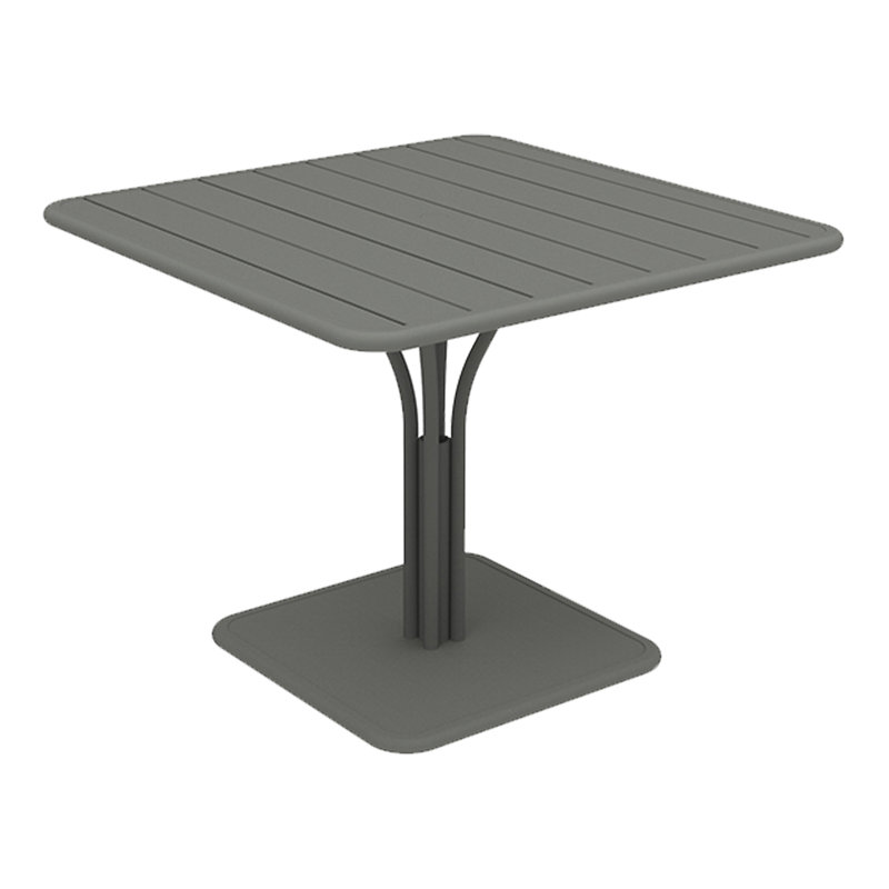 Luxembourg Outdoor Square Dining Table, Acapulco Blue, 36" W x 36" L x 29.5" H