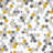 Beehive pattern - 32"x32" art on canvas