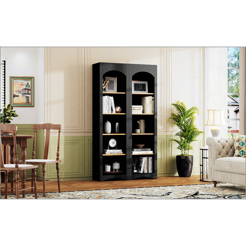 Free Standing 5 Tier Bookshelves