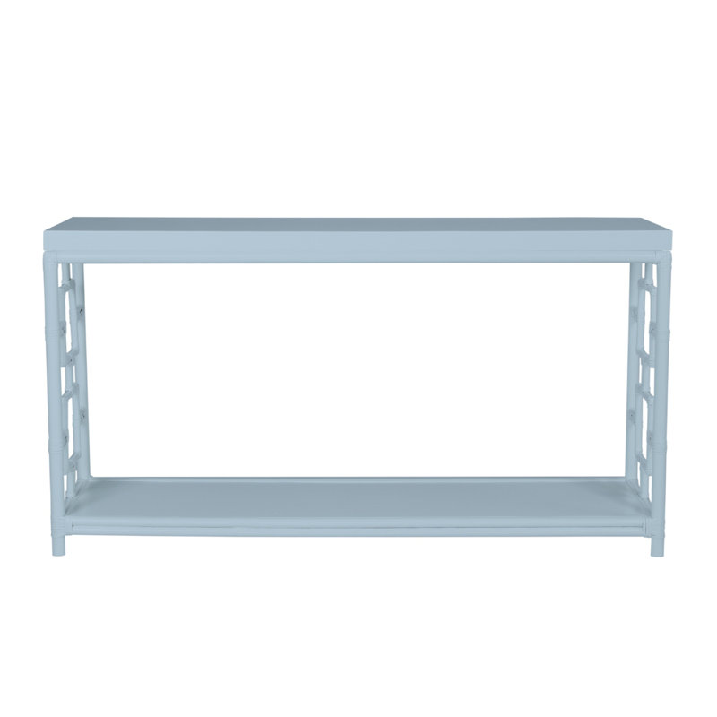 Sobe 60'' W Console Table, Light Blue