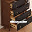 Armoire à 4 tiroirs avec rangement décoratif-763028967