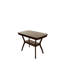 Table de salle à manger formelle 1Pc avec meubles de salle à manger à finition espresso en bois massif