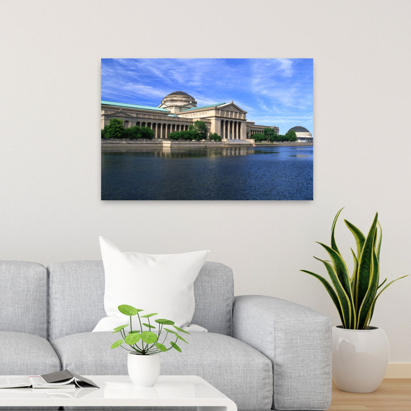 Museum Of Science Industry Hyde Park Chicago Illinois USA by Alan Klehr - Wrapped Canvas Print, 60.96 cm H x 91.44 cm W