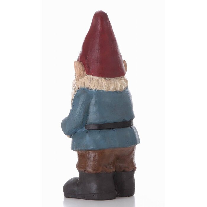 Hi-Line Gift Ltd. Gnome Holding Butterfly Statue & Reviews | Wayfair