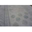 Light Ivory Color Antique Indian Tribal Geometric Floral Pattern Cotton Agra Gallery Carpet