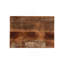 Table d'appoint fabriquée à la main en bois recyclé avec tiroir et armoire, solution de rangement écologique et élégante pour la décoration intérieure.