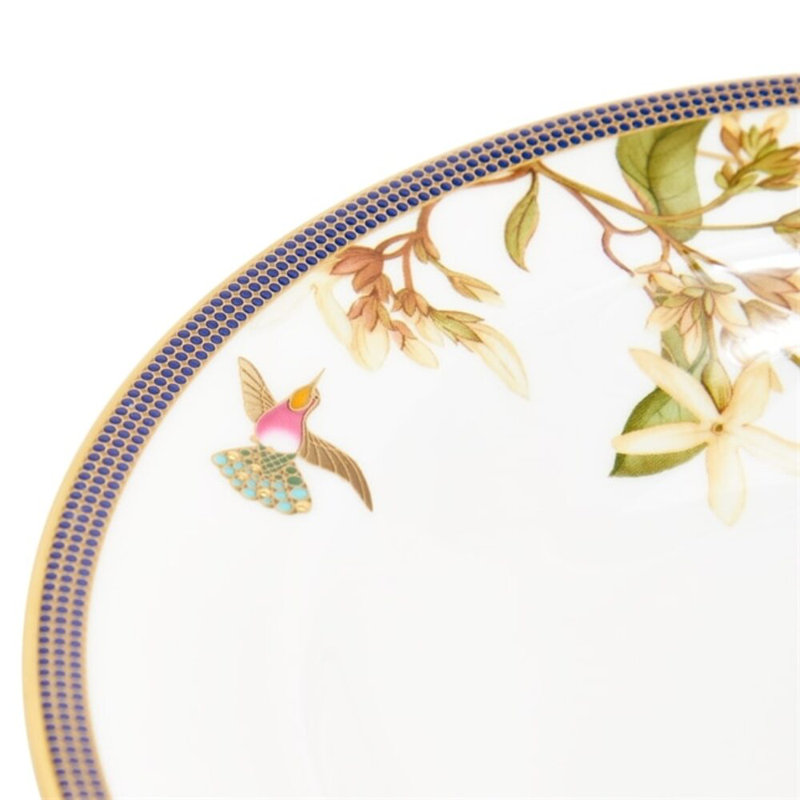 Wedgwood Hummingbird Rim Soup 8.9In