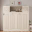 Lit escamotable avec 2 armoires de rangement et tablette ouverte Murphy-1683080106