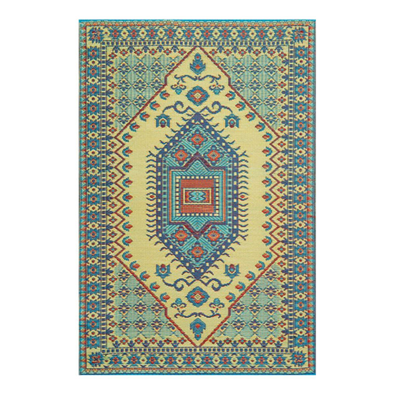 Tapis d'extérieur 8 pi x 10 pi, turc - prune