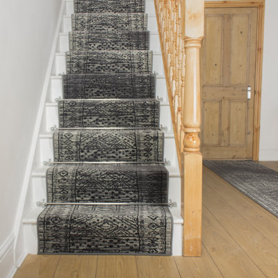 Stair Runner Geometric Area Rug