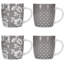 4 Piece Mug Set