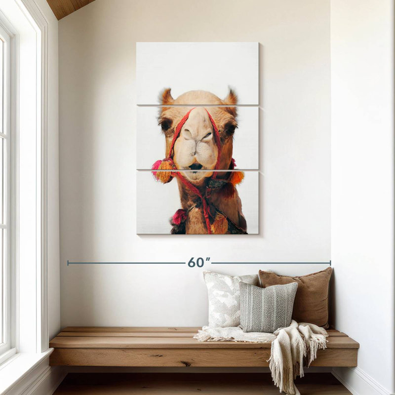 Brampt Cheeky Camel, 45" H x 28" W